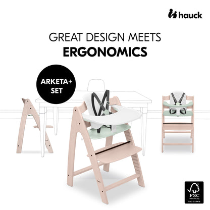 Arketa+ Set Whitewashed Mint