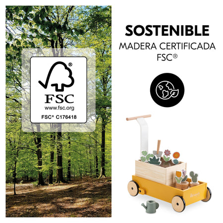 Fabricado con madera robusta