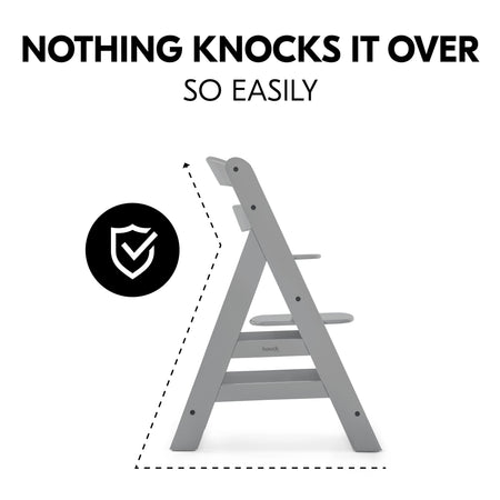 Nothing knocks it over so easily