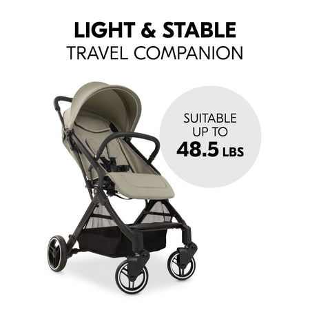 Light, handy and robust hauck stroller